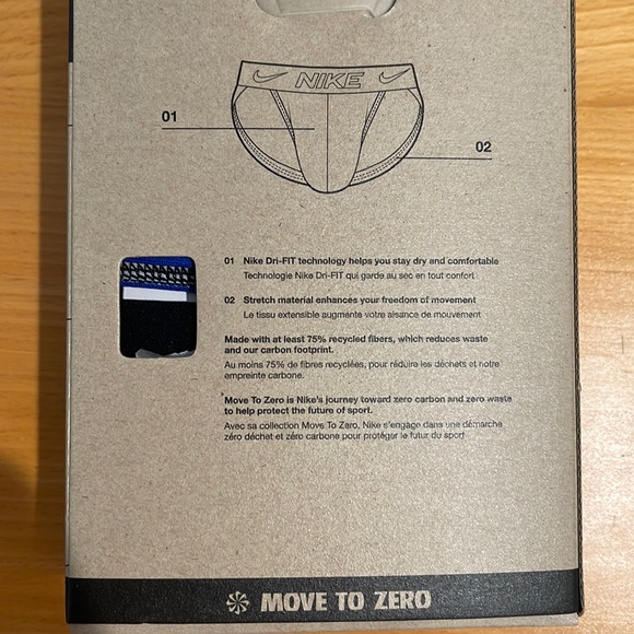 Nike Dri-Fit Essential Microfiber Jock Strap XL - Picture 6 of 7